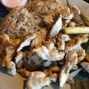 Hibachi chicken