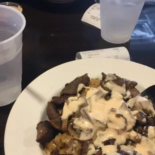steak, food