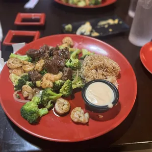 Steak &amp; shrimp