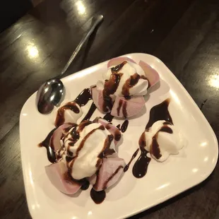 Strawberry mochi