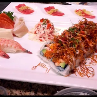 Incredible sushi and sashimi at Tokyo Grill on Summer Ave.