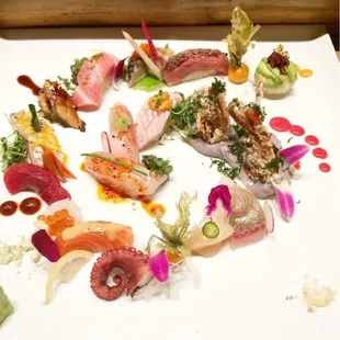 sushi and sashimi, sushi, sashimi, food