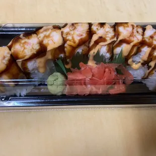 double crab meat roll