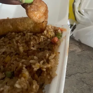 house fried rice so disgusting