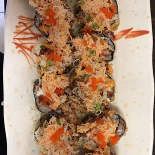 Crispy Salmon Roll
