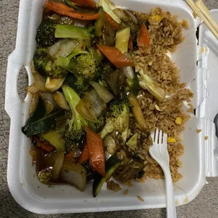Teriyaki veggies