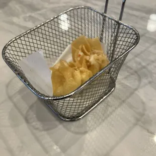 The Crab Rangoon was really good.