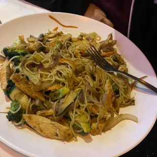 Chicken soba noodle (thin noodle)