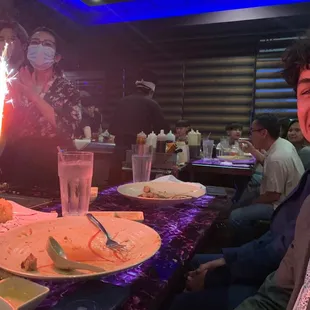 Birthday- fried ice cream