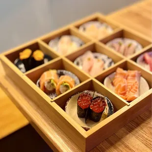 Premium nigiri sushi