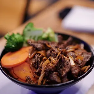 Bulgogi rice bowl