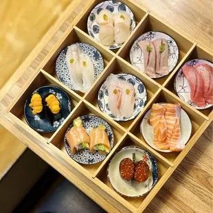 Premium nigiri sushi