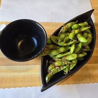 Garlic Edamame