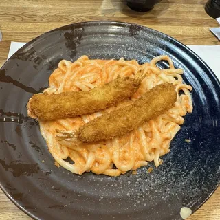 Udon with Shrimp and Mixed Tempura