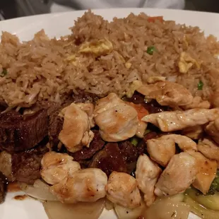 Filet mignon hibachi