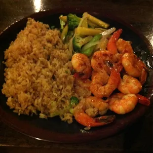 Hibachi jumbo shrimp