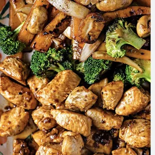 chicken and broccoli