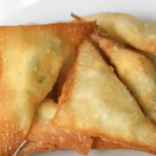 Spinach Cheese Wonton