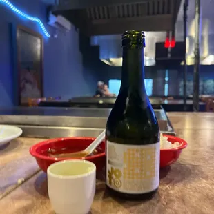 a bottle of hibachi