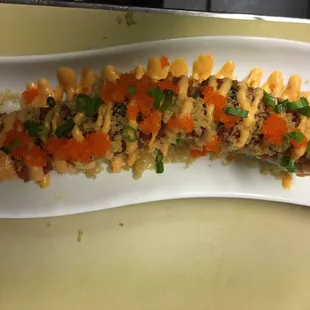This dragon roll mouth watery.