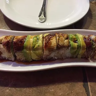 Silly eel roll...super yummy!