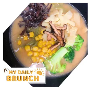 Vegan miso ramen