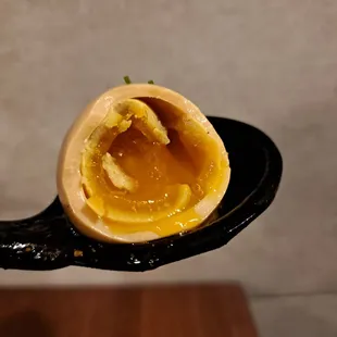 Inside the aji tama egg