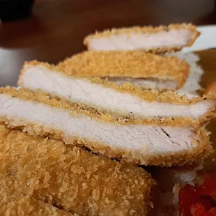 Tonkatsu Curry - Close-up of Tonkatsu Pork
