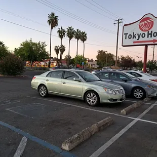 Front parking lot has 8 parking spaces, including 1 handicapped spot.