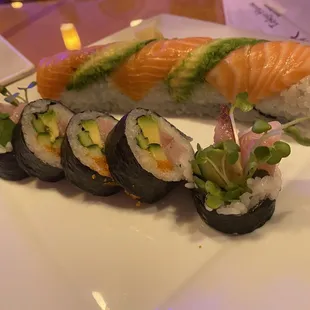 food, sushi, sashimi, sushi and sashimi