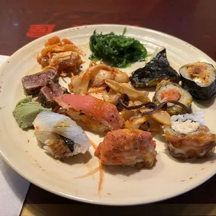 Some of the sushi