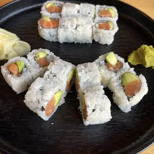 Alaska Roll  Spicy Tuna Roll