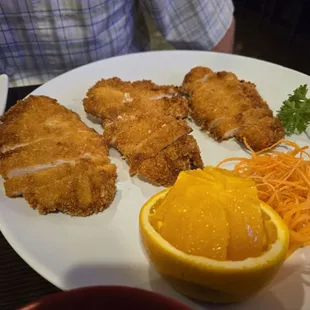 Chicken Katsu-fried perfectly, not greasy
