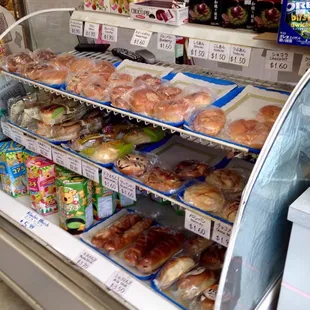 Japanese pastries by the front counter. The curry donut is still my favorite!