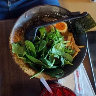 Spanish ramen with beef