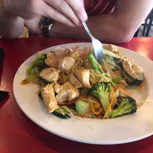 Chicken Yakisoba