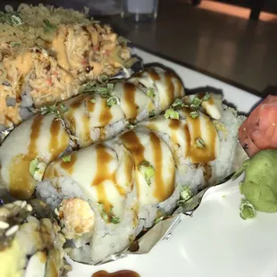 food, sushi and sashimi, sushi, sashimi