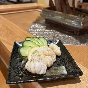 Namadako sashimi