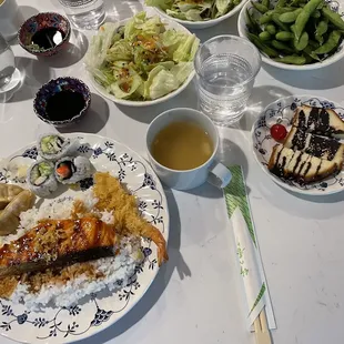 sushi and sashimi, sashimi, food, sushi