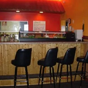 the bar