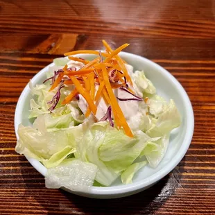 a bowl of salad
