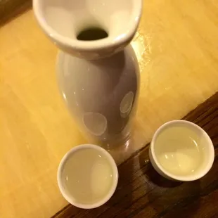 Mmmmmmmm. Hot sake.
