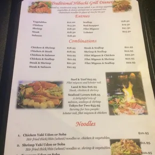 Excellent sushi selection