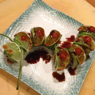 Chef Special (O.M.G-roll) We can make everything. Just tell the your chef (what's your special Sushi stuff's)