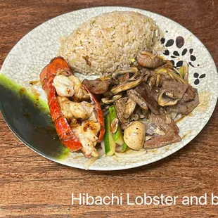 a plate of food