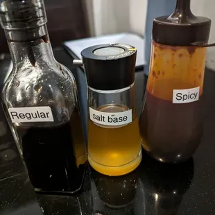 The sauces were terrific, really enhanced the taste of the protein