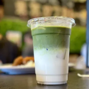 Matcha Latte (free with Yelp check-in!)