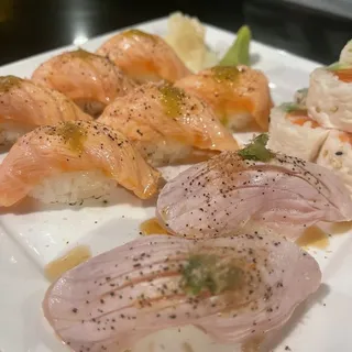 Peppered Seared Salmon