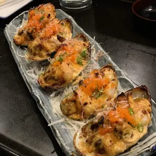 Baked Green Mussels 4 Pieces