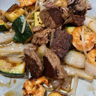Filet Mignon and Shrimp Combo